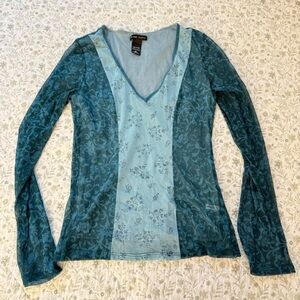 New York & Company Long Sleeve Top